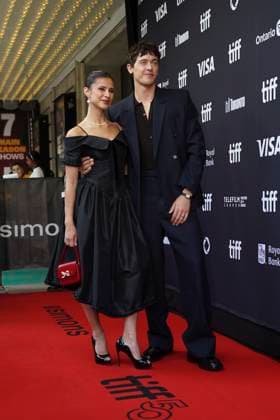September 10, 2025, Toronto, Ontario, Canada: Tom Blyth and Daniela Norman attend the red carpet for the Ã¢â‚¬ËœThe FenceÃ¢â‚¬â ¢ premiere during the 2025 Toronto International Film Festival at Royal Alexandra Theatre. on September 10, 2025 in Toronto, Canada. Toronto Canada - ZUMAe321 20250910_zea_e321_027 Copyright: xLeonardoxRamirezx