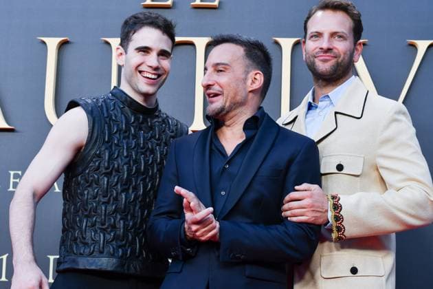 Premiere of the film El Cautivo in Madrid, Spain - 10 Sept 2025 Julio Pena, Alejandro Amenábar and Alessandro Borghi attend the premiere of the film El Cautivo at the Callao cinema. Madrid Spain Copyright: xAtilanoxGarciax xSOPAxImagesx FOTO47461