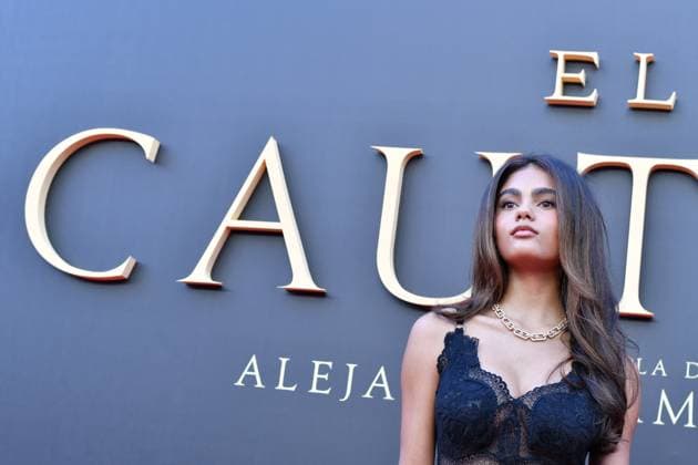 September 10, 2025, Madrid, Spain: Luna Berroa attends the premiere of the film El Cautivo at the Callao cinema. Madrid Spain - ZUMAs197 20250910_aaa_s197_225 Copyright: xAtilanoxGarciax
