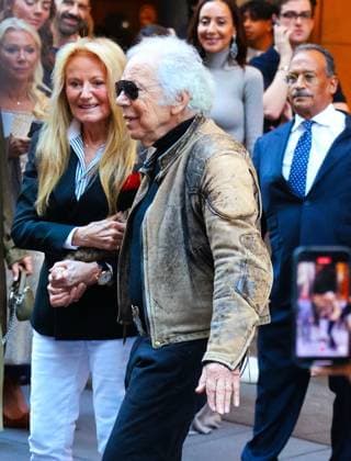 NYFW - Celebs At The Ralph Lauren Fashion Show Ralph Lauren leaves the Ralph Lauren Spring 2026 fahion show during the New York fashion week in midtown, NY on September 10, 2025. Photo by Dylan Travis ABACAPRESS.COM New York City NY United States  Copyright: xDylanxTravis ABACAx