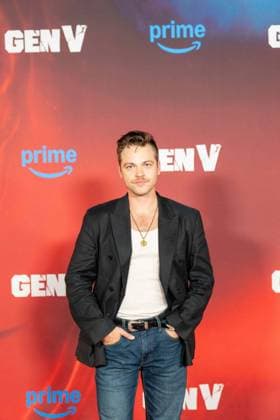 September 10, 2025, West Hollywood, California, USA: Alexander Calvert arrives on the red carpet of Gen V season 2 premiere at Pacific Design Center 8687 Melrose Ave, West Hollywood, CA 90069 on September 10th, 2025 West Hollywood USA - ZUMAt169 20250910_zep_t169_003 Copyright: xConnorxTerryx