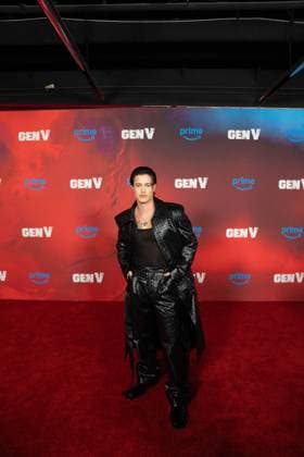September 10, 2025, West Hollywood, California, USA: Derek Luh arrives on the red carpet of Gen V season 2 premiere at Pacific Design Center 8687 Melrose Ave, West Hollywood, CA 90069 on September 10th, 2025 West Hollywood USA - ZUMAt169 20250910_zep_t169_017 Copyright: xConnorxTerryx