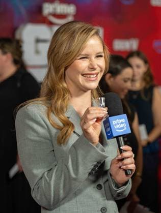 September 10, 2025, West Hollywood, California, USA: Erin Moriarty arrives on the red carpet of Gen V season 2 premiere at Pacific Design Center 8687 Melrose Ave, West Hollywood, CA 90069 on September 10th, 2025 West Hollywood USA - ZUMAt169 20250910_zep_t169_026 Copyright: xConnorxTerryx