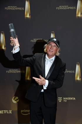 Otto Waalkes bei der Verleihung des Deutschen Fernsehpreises 2025 in den MMC Studios. Köln, 10.09.2025