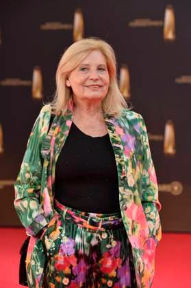 Sabine Postel bei der Ankunft zu der Verleihung des Deutschen Fernsehpreis in den MMC Studios in Koeln am 10.09.2025