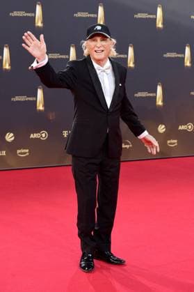 Otto Waalkes bei der Ankunft zu der Verleihung des Deutschen Fernsehpreis in den MMC Studios in Koeln am 10.09.2025