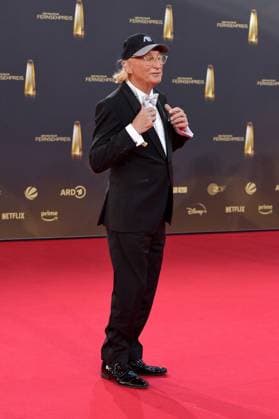 Otto Waalkes bei der Ankunft zu der Verleihung des Deutschen Fernsehpreis in den MMC Studios in Koeln am 10.09.2025
