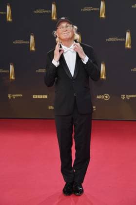 Otto Waalkes bei der Ankunft zu der Verleihung des Deutschen Fernsehpreis in den MMC Studios in Koeln am 10.09.2025