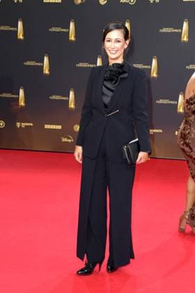 Pinar Atalay bei der Ankunft zu der Verleihung des Deutschen Fernsehpreis in den MMC Studios in Koeln am 10.09.2025