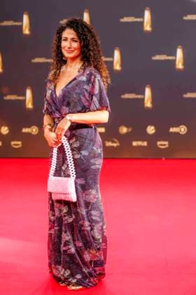 abb Marwa Eldessouky ARD Brisant zu Gast auf dem roten Teppich bei der Verleihung Der Deutsche Fernsehpreis 2025 in den MMC Studios am 0.09.2025 in Koeln NRW Deutschland