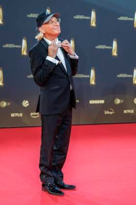 abb Otto Waalkes zu Gast auf dem roten Teppich bei der Verleihung Der Deutsche Fernsehpreis 2025 in den MMC Studios am 0.09.2025 in Koeln NRW Deutschland