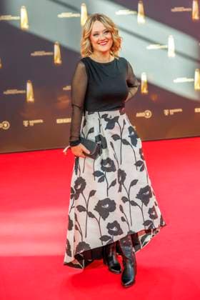 abb BLisa Feller zu Gast auf dem roten Teppich bei der Verleihung Der Deutsche Fernsehpreis 2025 in den MMC Studios am 0.09.2025 in Koeln NRW Deutschland