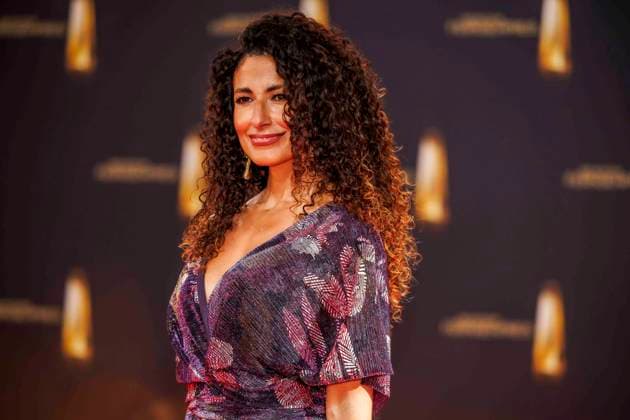 abb Marwa Eldessouky ARD Brisant zu Gast auf dem roten Teppich bei der Verleihung Der Deutsche Fernsehpreis 2025 in den MMC Studios am 0.09.2025 in Koeln NRW Deutschland