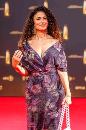 abb Marwa Eldessouky ARD Brisant zu Gast auf dem roten Teppich bei der Verleihung Der Deutsche Fernsehpreis 2025 in den MMC Studios am 0.09.2025 in Koeln NRW Deutschland