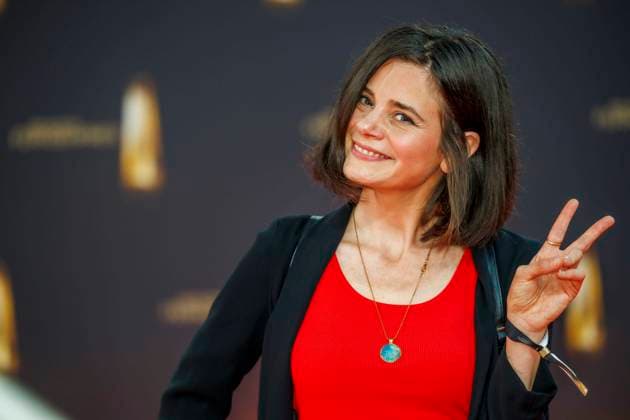 abb Joyce Ilg zu Gast auf dem roten Teppich bei der Verleihung Der Deutsche Fernsehpreis 2025 in den MMC Studios am 0.09.2025 in Koeln NRW Deutschland