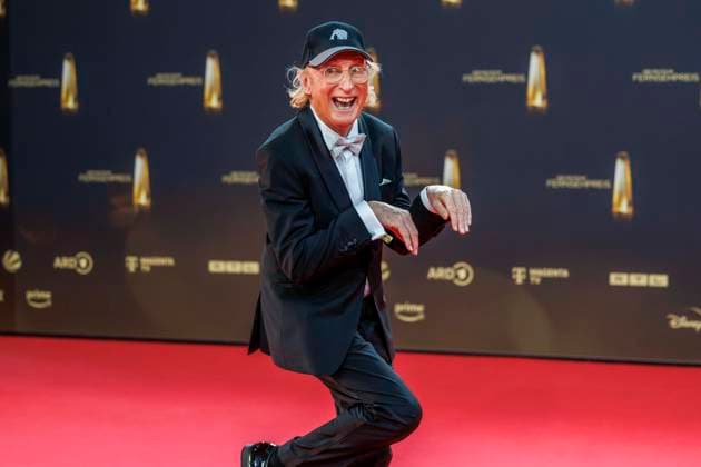 abb Otto Waalkes zu Gast auf dem roten Teppich bei der Verleihung Der Deutsche Fernsehpreis 2025 in den MMC Studios am 0.09.2025 in Koeln NRW Deutschland