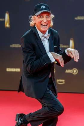 abb Otto Waalkes zu Gast auf dem roten Teppich bei der Verleihung Der Deutsche Fernsehpreis 2025 in den MMC Studios am 0.09.2025 in Koeln NRW Deutschland