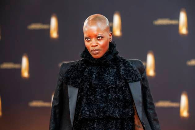 abb Florence Kasumba zu Gast auf dem roten Teppich bei der Verleihung Der Deutsche Fernsehpreis 2025 in den MMC Studios am 0.09.2025 in Koeln NRW Deutschland