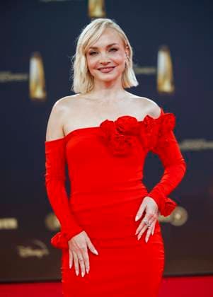 abb Janin Ullmann zu Gast auf dem roten Teppich bei der Verleihung Der Deutsche Fernsehpreis 2025 in den MMC Studios am 0.09.2025 in Koeln NRW Deutschland