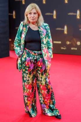abb Sabine Postel zu Gast auf dem roten Teppich bei der Verleihung Der Deutsche Fernsehpreis 2025 in den MMC Studios am 0.09.2025 in Koeln NRW Deutschland