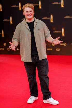 abb Julius Weckauf zu Gast auf dem roten Teppich bei der Verleihung Der Deutsche Fernsehpreis 2025 in den MMC Studios am 0.09.2025 in Koeln NRW Deutschland