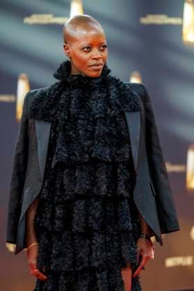 abb Florence Kasumba zu Gast auf dem roten Teppich bei der Verleihung Der Deutsche Fernsehpreis 2025 in den MMC Studios am 0.09.2025 in Koeln NRW Deutschland