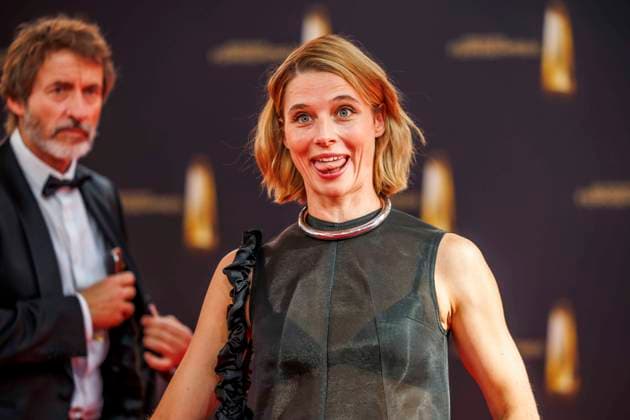 abb Svenja Jung zu Gast auf dem roten Teppich bei der Verleihung Der Deutsche Fernsehpreis 2025 in den MMC Studios am 0.09.2025 in Koeln NRW Deutschland