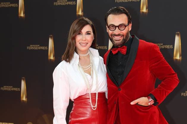 Judith Williams und Alexander-Klaus Stecher bei der Verleihung vom Deutschen Fernsehpreis am 10.09.2025 in Koeln Deutscher Fernsehpreis Verleihung 2025 in Koeln