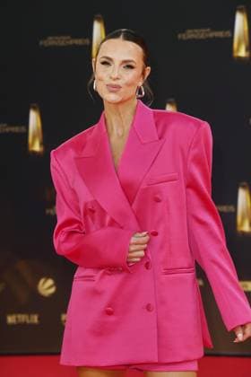 Laura Wontorra bei der Verleihung vom Deutschen Fernsehpreis am 10.09.2025 in Koeln Deutscher Fernsehpreis Verleihung 2025 in Koeln