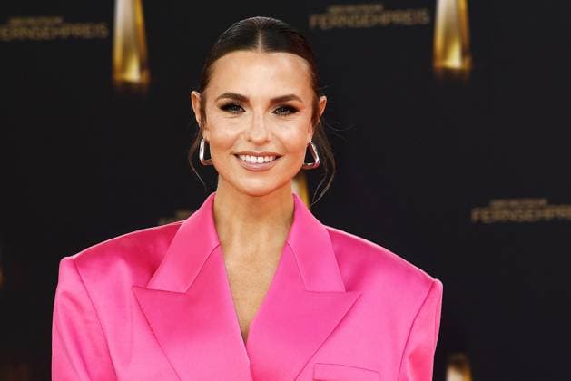 Laura Wontorra bei der Verleihung vom Deutschen Fernsehpreis am 10.09.2025 in Koeln Deutscher Fernsehpreis Verleihung 2025 in Koeln