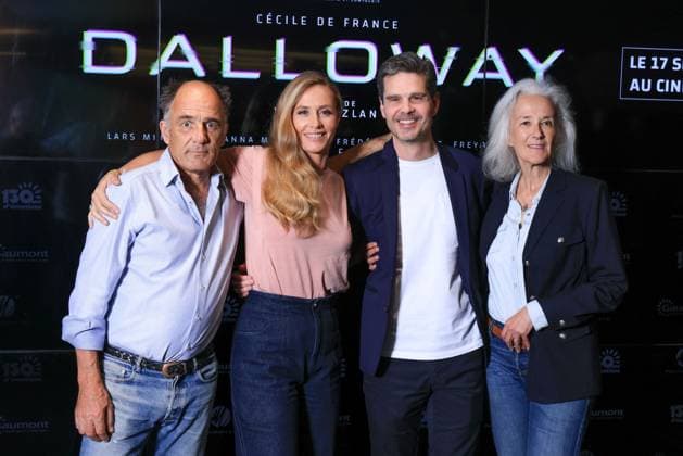Entertainment Bilder des Tages Dalloway Premiere - Paris Frédéric Pierrot, Cécile de France, Yann Gozlan and Tatiana de Rosnay attend the photocall for the premiere of Dalloway at UGC Cine Cite Les Halles in Paris, France, on September 11, 2025. Photo by David Boyer ABACAPRESS.COM Paris France  Copyright: xBoyerxDavid ABACAx