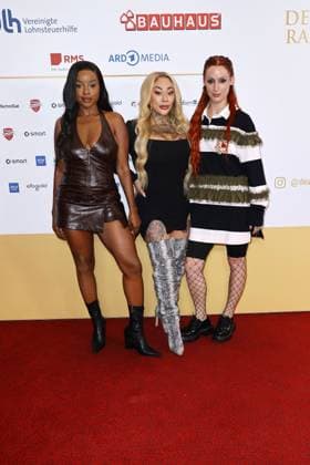 Sugababes mit Keisha Buchanan, Mutya Buena und Siobhan Donaghy bei der Verleihung Deutscher Radiopreis am 11.09.2025 in Hamburg Deutscher Radiopreis 2025 Verleihung in Hamburg