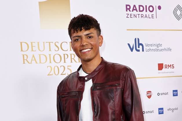 Louis Philippson bei der Verleihung Deutscher Radiopreis am 11.09.2025 in Hamburg Deutscher Radiopreis 2025 Verleihung in Hamburg