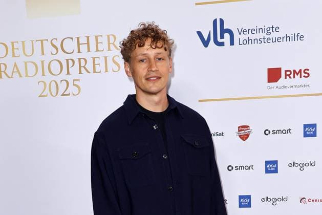 Tim Bendzko bei der Verleihung Deutscher Radiopreis am 11.09.2025 in Hamburg Deutscher Radiopreis 2025 Verleihung in Hamburg