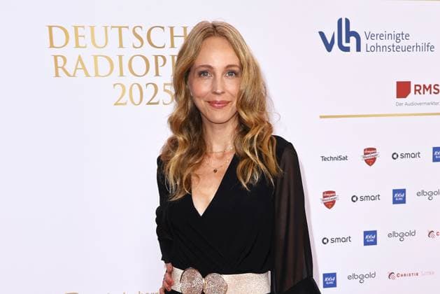 Petra Schmidt-Schaller bei der Verleihung Deutscher Radiopreis am 11.09.2025 in Hamburg Deutscher Radiopreis 2025 Verleihung in Hamburg