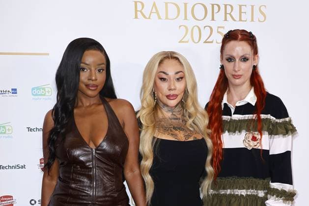 Sugababes mit Keisha Buchanan, Mutya Buena und Siobhan Donaghy bei der Verleihung Deutscher Radiopreis am 11.09.2025 in Hamburg Deutscher Radiopreis 2025 Verleihung in Hamburg