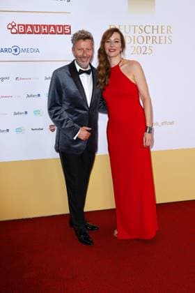 Thorsten Schorn und Katrin Bauerfeind bei der Verleihung Deutscher Radiopreis am 11.09.2025 in Hamburg Deutscher Radiopreis 2025 Verleihung in Hamburg