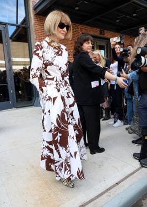 Celebrities arrive at the Michael Kors fashion show during New York Fashion Week Featuring: Anna Wintour Where: New York, New York, United States When: 11 Sep 2025 Credit: Jason Howard BauerGriffin INSTARimages EDITORIAL USE ONLY. NOT FOR USE BY NEWSPAPERS BASED IN THE UK. Copyright: xx instar55079157