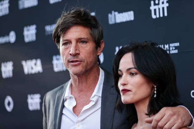2025 Toronto International Film Festival - Easy’s Waltz TORONTO, CANADA - SEPTEMBER 11 : Simon Rex (L) and Maia Kai (R) attend the premiere of ‘Easy’s Waltz’ during the 2025 Toronto International Film Festival at Princess of Wales Theatre in Toronto, Ontario, Canada on September 11, 2025. Mert Alper Dervis Anadolu Ontario Canada. Editorial use only. Please get in touch for any other usage.  Copyright: x2025xAnadoluxMertxAlperxDervisx