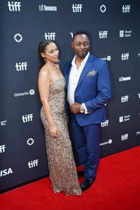 September 11, 2025, Toronto, Ontario, Canada: (L-R) Alexandra Shipp and James Shipp Sr. attend the red carpet for the Ã¢â‚¬ËœGlenrothanÃ¢â‚¬â ¢ premiere during the 2025 Toronto International Film Festival at Roy Thomson Hall. on September 11, 2025 in Toronto, Canada. Toronto Canada - ZUMAe321 20250911_zea_e321_003 Copyright: xLeonardoxRamirezx