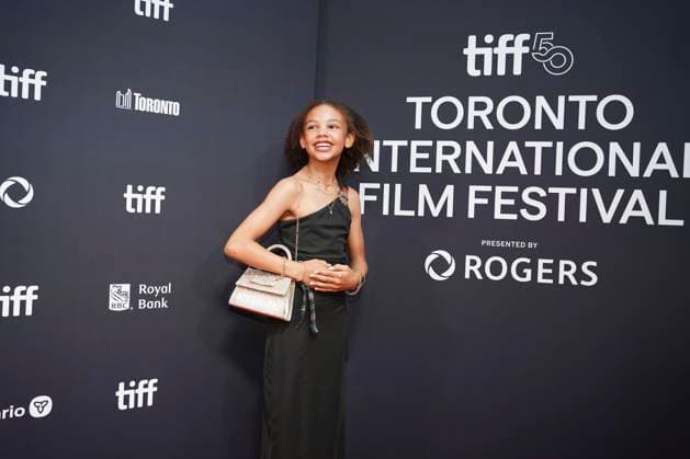 September 11, 2025, Toronto, Ontario, Canada: Alexandra Wilkie attends the red carpet for the Ã¢â‚¬ËœGlenrothanÃ¢â‚¬â ¢ premiere during the 2025 Toronto International Film Festival at Roy Thomson Hall. on September 11, 2025 in Toronto, Canada. Toronto Canada - ZUMAe321 20250911_zea_e321_067 Copyright: xLeonardoxRamirezx