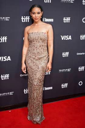 September 11, 2025, Toronto, Ontario, Canada: Alexandra Shipp attends the red carpet for the Ã¢â‚¬ËœGlenrothanÃ¢â‚¬â ¢ premiere during the 2025 Toronto International Film Festival at Roy Thomson Hall. on September 11, 2025 in Toronto, Canada. Toronto Canada - ZUMAe321 20250911_zea_e321_069 Copyright: xLeonardoxRamirezx