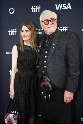 September 11, 2025, Toronto, Ontario, Canada: (L-R) Brian Cox and Shirley Henderson attend the red carpet for the Ã¢â‚¬ËœGlenrothanÃ¢â‚¬â ¢ premiere during the 2025 Toronto International Film Festival at Roy Thomson Hall. on September 11, 2025 in Toronto, Canada. Toronto Canada - ZUMAe321 20250911_zea_e321_007 Copyright: xLeonardoxRamirezx