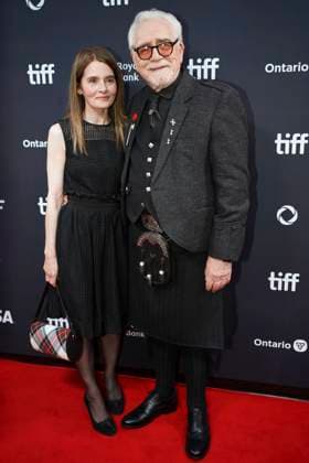 September 11, 2025, Toronto, Ontario, Canada: (L-R) Brian Cox and Shirley Henderson attend the red carpet for the Ã¢â‚¬ËœGlenrothanÃ¢â‚¬â ¢ premiere during the 2025 Toronto International Film Festival at Roy Thomson Hall. on September 11, 2025 in Toronto, Canada. Toronto Canada - ZUMAe321 20250911_zea_e321_035 Copyright: xLeonardoxRamirezx