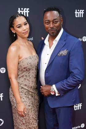 September 11, 2025, Toronto, Ontario, Canada: (L-R) Alexandra Shipp and James Shipp Sr. attend the red carpet for the Ã¢â‚¬ËœGlenrothanÃ¢â‚¬â ¢ premiere during the 2025 Toronto International Film Festival at Roy Thomson Hall. on September 11, 2025 in Toronto, Canada. Toronto Canada - ZUMAe321 20250911_zea_e321_056 Copyright: xLeonardoxRamirezx