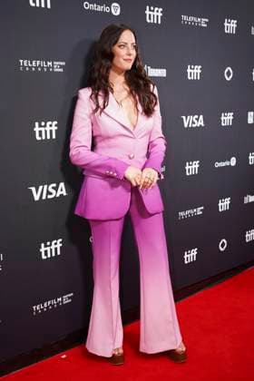 2025 Toronto International Film Festival - ˜Adulthood™ Premiere Kaya Scodelario attends the red carpet for the ˜Adulthood™ premiere during the 2025 Toronto International Film Festival at Roy Thomson Hall. on September 11, 2025 in Toronto, Canada. (Photo by Leonardo Ramirez Eyepix Group) Copyright: xLeonardoxRamirez xEyepixxGroupx LR_11092025_170097