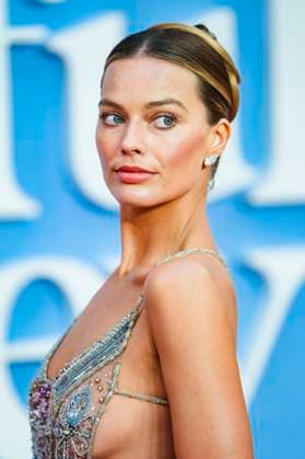 Margot Robbie bei der Europapremiere des Kinofilms A Big Bold Beautiful Journey im Odeon Luxe Leicester Square. London, 11.09.2025