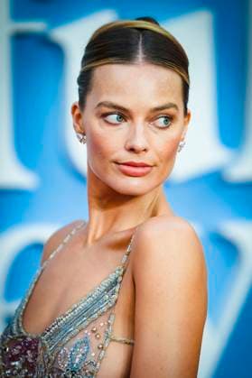 Margot Robbie bei der Europapremiere des Kinofilms A Big Bold Beautiful Journey im Odeon Luxe Leicester Square. London, 11.09.2025