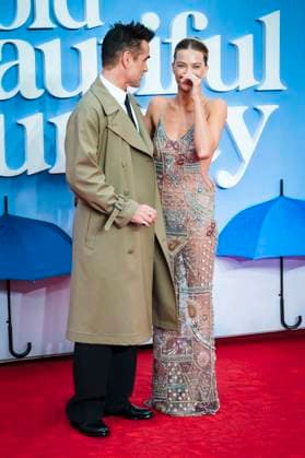 Colin Farrell und Margot Robbie bei der Europapremiere des Kinofilms A Big Bold Beautiful Journey im Odeon Luxe Leicester Square. London, 11.09.2025