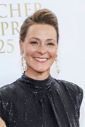 abb Anja Reschke Moderatorin zu Gast auf dem roten Teppich bei der Verleihung des Deutschen Radiopreis 2025 in der Neuen Flora am 11.09.2025 in Hamburg Hamburg Deutschland